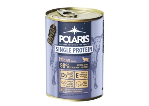 Polaris vasikaga monoproteiin koerakonserv 400g