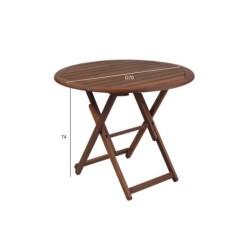 Laud NANTES D70xH74cm, meranti