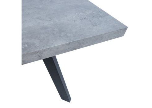 Söögilaud BRIGIT 159-198x84,5xH77cm, betoondekoor