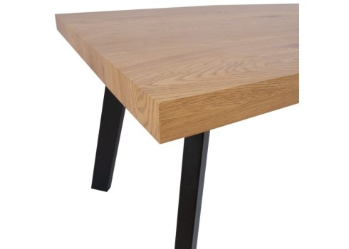 Söögilaud BRIGIT 159-198x84,5xH77cm, hele puit