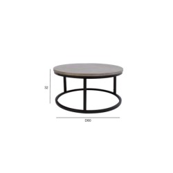 Diivanilaud BRITE D60xH32cm, hall