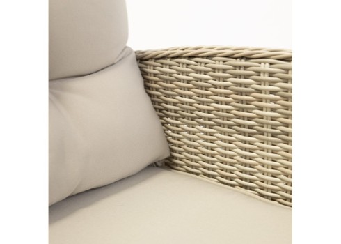 Aiamööblikomplekt EMERALD laud, diivan ja 2 tooli