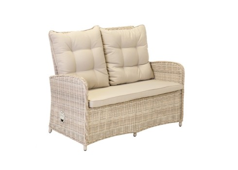 Aiamööblikomplekt EMERALD laud, diivan ja 2 tooli