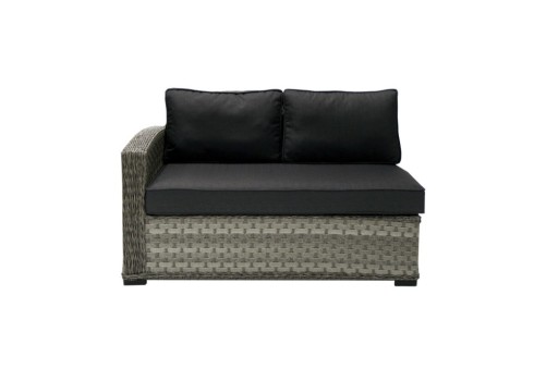 Mooduldiivan GENEVA 2-kohaline, vasaku käetoega, hall