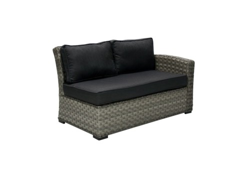 Mooduldiivan GENEVA 2-kohaline, parema käetoega, hall