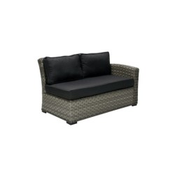 Mooduldiivan GENEVA 2-kohaline, parema käetoega, hall