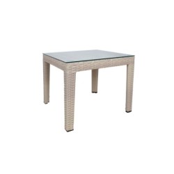 Abilaud WICKER 50x50xH45cm, beež