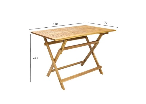 Laud FINLAY 110x70xH74,5cm, akaatsia