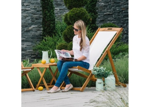 Lamamistool FINLAY valge