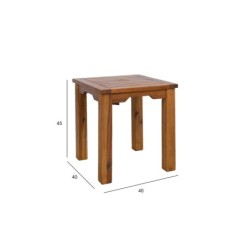 Pink-abilaud FORTUNA 40x40x45cm, akaatsi