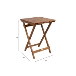 Laud GWEN 50x50xH70cm, akaatsia