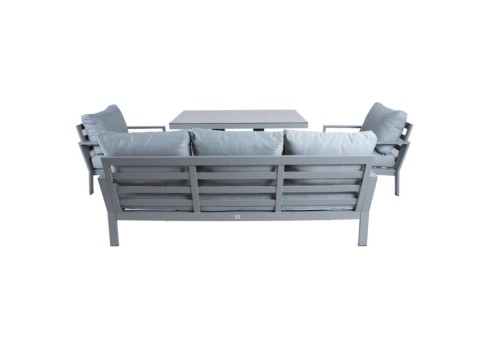 Aiamööblikomplekt RIO 6-osaline, hallikasbeež