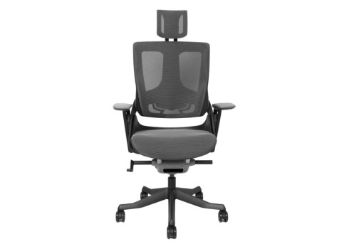 Töötool WAU laia seljatoega, hall