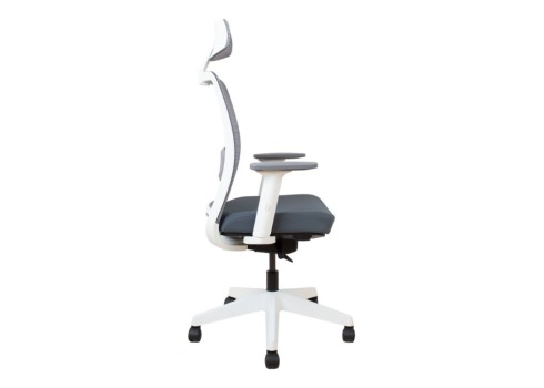 Töötool ANGGUN hall, valge raamiga