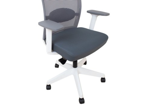 Töötool ANGGUN hall, valge raamiga