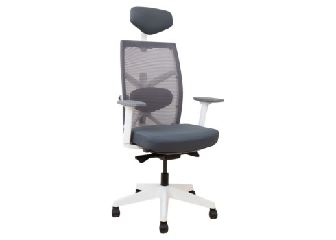 Töötool TUNE hall valge raamiga