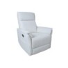 Tugitool GERRY manuaalne recliner, valge