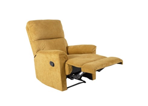 Tugitool GUSTAV manuaalne recliner, kollane