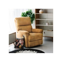 Tugitool GUSTAV manuaalne recliner, kollane