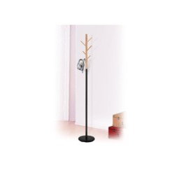 Põrandanagi FOREST D28xH180cm, must/naturaalne