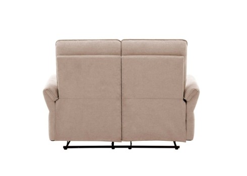 Diivan DAMIKA 2-kohaline elektriline recliner, helepruun
