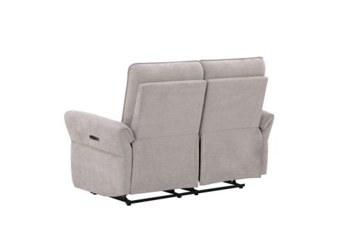 Diivan DAMIKA 2-kohaline elektriline recliner, hall