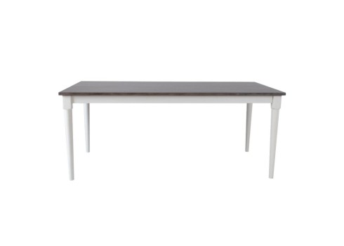 Söögilaud JANELLE 183x91xH75cm, hall-valge