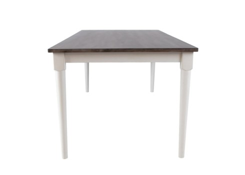 Söögilaud JANELLE 183x91xH75cm, hall-valge