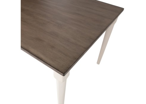 Söögilaud JANELLE 183x91xH75cm, hall-valge