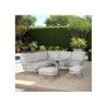 Aiamööblikomplekt MARENDA 4-osaline, hall/beež