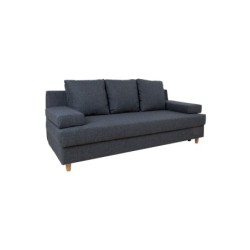 Diivanvoodi VELLA pesukastiga, tumehall