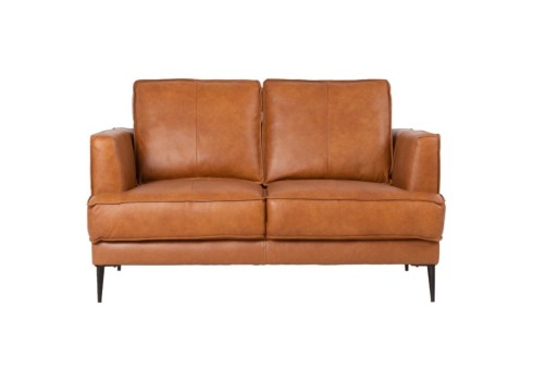 Diivan LEO 2-kohaline, helepruun naturaalne nahk