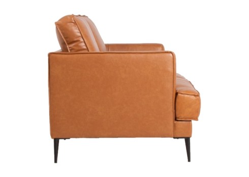 Diivan LEO 2-kohaline, helepruun naturaalne nahk