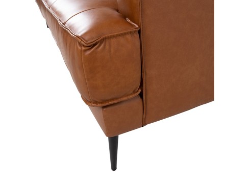 Diivan LEO 3-kohaline, helepruun naturaalne nahk