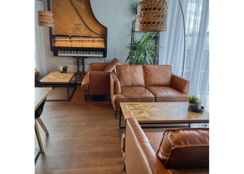 Diivan LEO 3-kohaline, helepruun naturaalne nahk