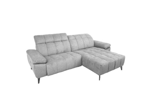 Nurgadiivan LUZERN PN, elektriline reclainer, helehall