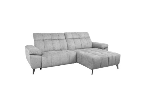 Nurgadiivan LUZERN PN, elektriline reclainer, helehall