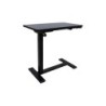 Töölaud ERGO 1-mootoriga 70x40xH65-103cm, must