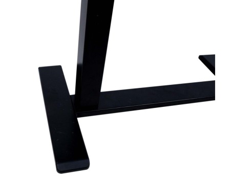 Töölaud ERGO 1-mootoriga 70x40xH65-103cm, must