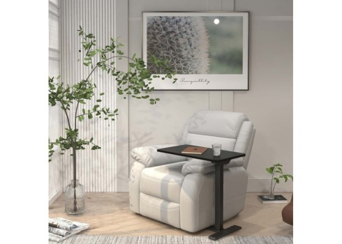 Töölaud ERGO 1-mootoriga 70x40xH65-103cm, must