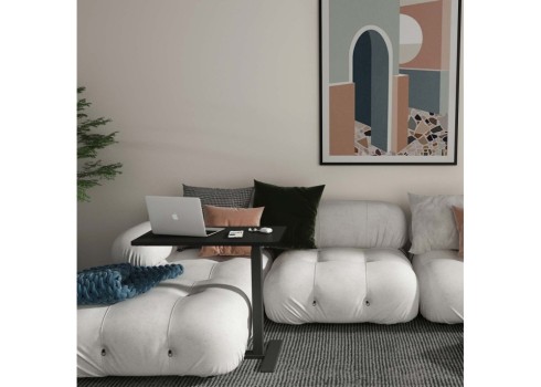 Töölaud ERGO 1-mootoriga 70x40xH65-103cm, must