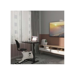 Töölaud ERGO 1-mootoriga 70x40xH65-103cm, must