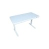 Töölaud ERGO FIT 1-mootoriga 122x62xH73,5-118cm, valge
