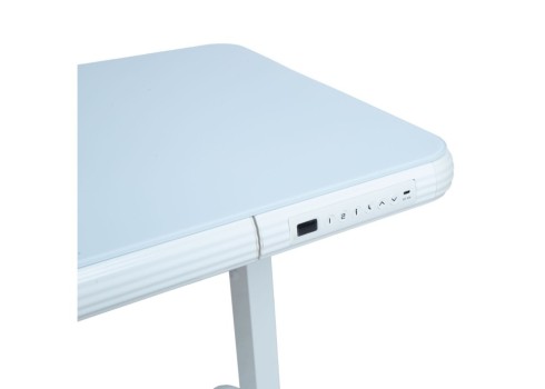 Töölaud ERGO FIT 1-mootoriga 122x62xH73,5-118cm, valge