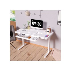 Töölaud ERGO FIT 1-mootoriga 122x62xH73,5-118cm, valge