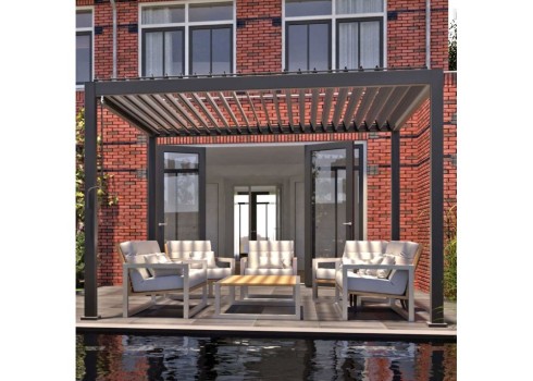 Varikatus MIRADOR-111 3x3m, tumehall