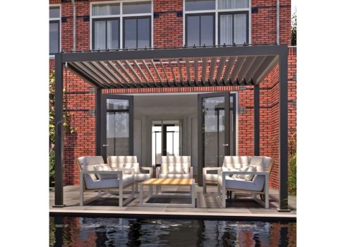 Varikatus MIRADOR-111 3x4m, tumehall