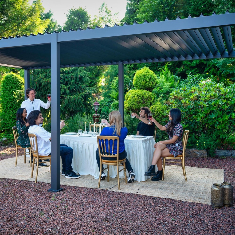 Varikatus MIRADOR-111 3x6m, tumehall