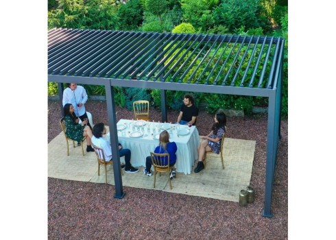 Varikatus MIRADOR-111 3x6m, tumehall