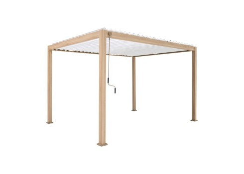 Varikatus MIRADOR-111 3x4m, hele puidudekoor